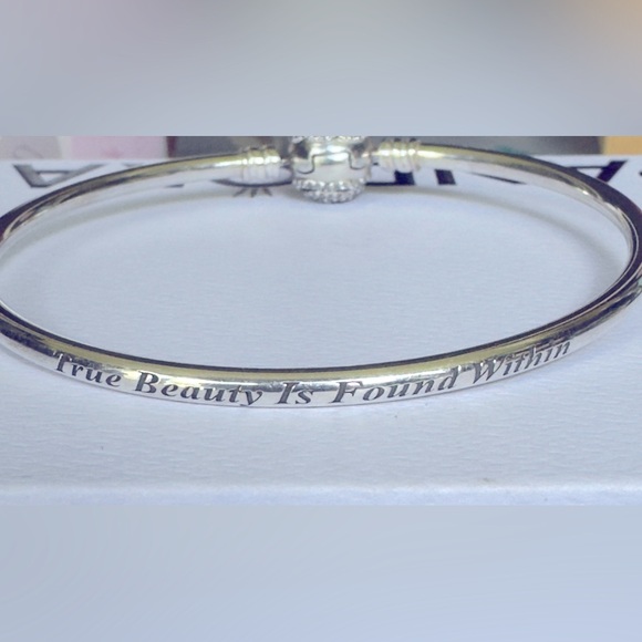 PANDORA Disney Beauty and the Beast Bracelet with Rose Clasp 590748CZ 7.5” - Picture 7 of 7